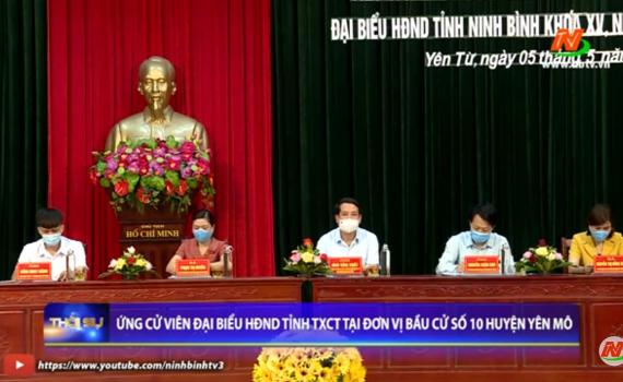 Chương tr&igrave;nh h&agrave;nh động của c&aacute;c ứng cử vi&ecirc;n đại biểu HĐND tỉnh nhiệm kỳ 2021- 2026, đơn vị bầu cử số 10
