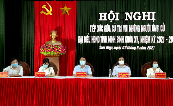Chương tr&igrave;nh h&agrave;nh động của c&aacute;c ứng cử vi&ecirc;n đại biểu HĐND tỉnh nhiệm kỳ 2021- 2026, đơn vị bầu cử số 3