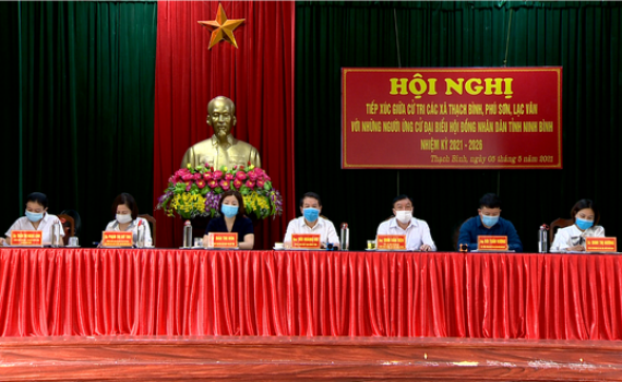 Chương tr&igrave;nh h&agrave;nh động của c&aacute;c ứng cử vi&ecirc;n đại biểu HĐND tỉnh nhiệm kỳ 2021- 2026, đơn vị bầu cử số 4