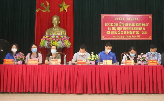 Chương tr&igrave;nh h&agrave;nh động của c&aacute;c ứng cử vi&ecirc;n đại biểu HĐND tỉnh nhiệm kỳ 2021- 2026, đơn vị bầu cử số 5