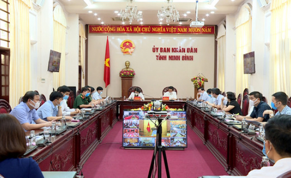 ​​​​​Hội nghị trực tuyến to&agrave;n quốc ph&ograve;ng chống dịch Covid-19