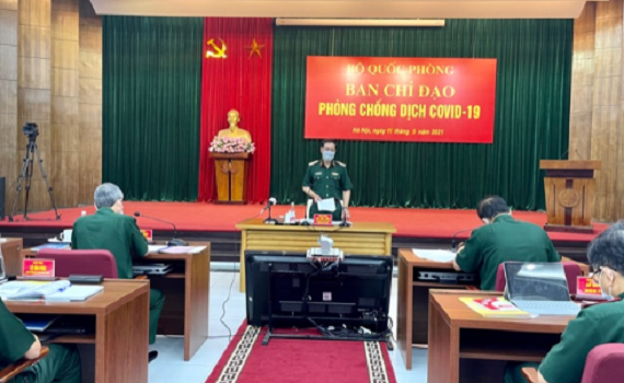 Qu&acirc;n đội k&iacute;ch hoạt hệ thống ph&ograve;ng, chống dịch ở mức cao nhất