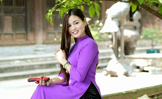 Th&iacute; sinh Trịnh Thị Thanh Nga - SBD 61