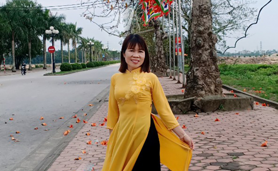 Th&iacute; sinh Vũ Thị Hải Yến - SBD 100