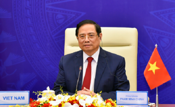 Thủ tướng Phạm Minh Ch&iacute;nh đề xuất 5 phương ch&acirc;m, 6 nội dung để chung tay x&acirc;y dựng ch&acirc;u &Aacute; hậu COVID-19