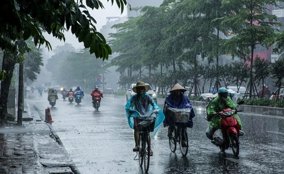 Tin thời tiết ng&agrave;y 27-5: C&aacute;c khu vực tr&ecirc;n cả nước c&oacute; mưa r&agrave;o v&agrave; d&ocirc;ng rải r&aacute;c