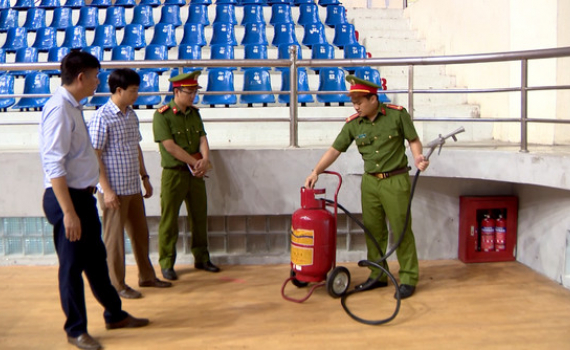 Ninh B&igrave;nh chủ động ph&ograve;ng ngừa ch&aacute;y nổ phục vụ SEA Games 31