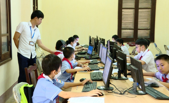 Khai mạc Hội thi Tin học trẻ tỉnh 