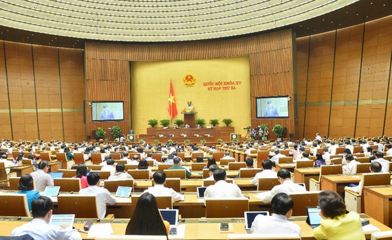 H&ocirc;m nay, ng&agrave;y 26-5, Quốc hội thảo luận về một số nội dung c&ograve;n &yacute; kiến kh&aacute;c nhau của dự &aacute;n Luật Cảnh s&aacute;t cơ động