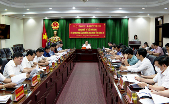 Thường trực HĐND tỉnh thống nhất dự kiến nội dung Kỳ họp thường lệ giữa năm 2022