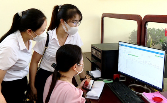 Huyện Kim Sơn học tập kinh nghiệm chuyển đổi số tại x&atilde; Y&ecirc;n H&ograve;a