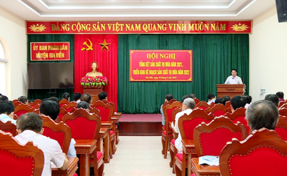 Gia Viễn triển khai sản xuất vụ m&ugrave;a năm 2022