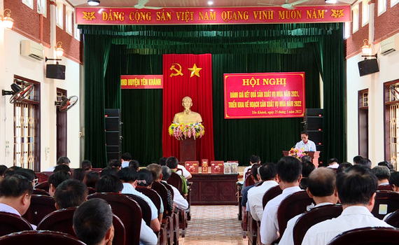 Y&ecirc;n Kh&aacute;nh triển khai kế hoạch sản xuất vụ m&ugrave;a năm 2022