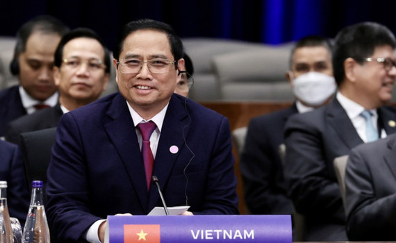 Thủ tướng mong muốn c&aacute;c nước lớn t&ocirc;n trọng vai tr&ograve; trung t&acirc;m của ASEAN, t&ocirc;n trọng luật ph&aacute;p quốc tế