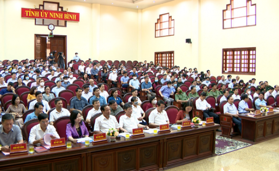 Hội nghị trực tuyến to&agrave;n quốc qu&aacute;n triệt v&agrave; triển khai thực hiện Nghị quyết số 06 ng&agrave;y 24/1/2022 của Bộ Ch&iacute;nh trị 