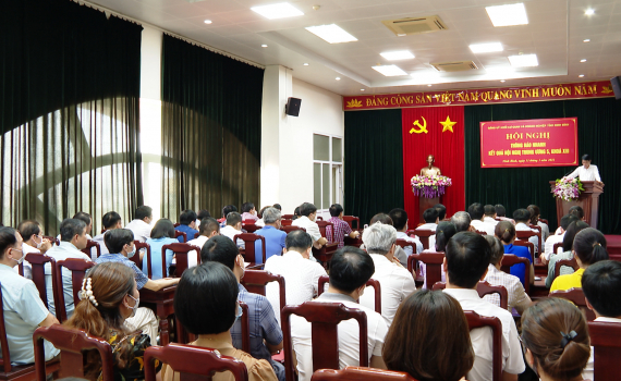 Đảng ủy Khối CQ&DN tỉnh th&ocirc;ng b&aacute;o nhanh kết quả Hội nghị Trung ương 5 (kh&oacute;a XIII)