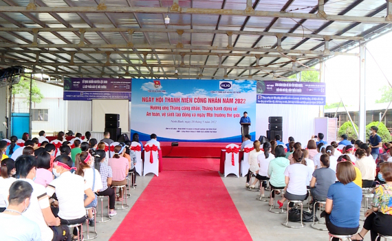 Ng&agrave;y hội Thanh ni&ecirc;n c&ocirc;ng nh&acirc;n năm 2022