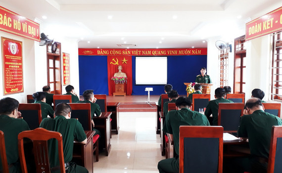 Đảng ủy Qu&acirc;n sự th&agrave;nh phố Ninh B&igrave;nh tổng kết 10 năm thực hiện Nghị quyết số 623