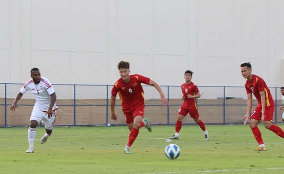 U23 Việt Nam được khen d&ugrave; thua đậm U23 UAE