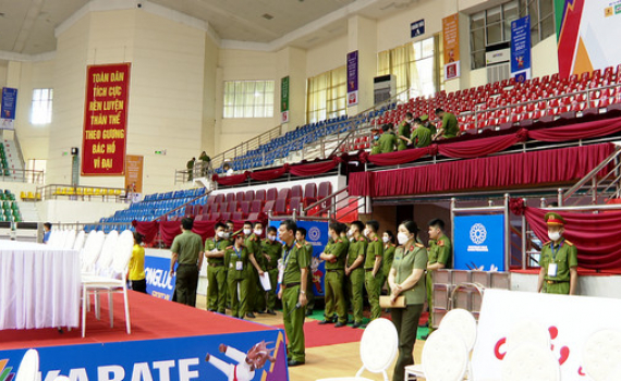C&ocirc;ng an th&agrave;nh phố Ninh B&igrave;nh đảm bảo tuyệt đối an to&agrave;n phục vụ Sea Games 31