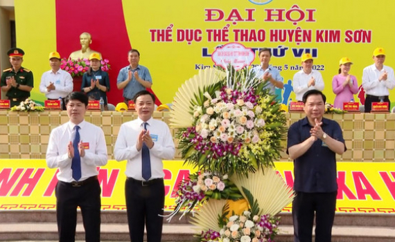 Khai mạc Đại hội TDTT huyện Kim Sơn lần thứ VII năm 2022