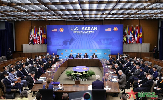 Hội nghị Cấp cao đặc biệt ASEAN &ndash; Hoa Kỳ 2022 th&ocirc;ng qua Tuy&ecirc;n bố tầm nh&igrave;n chung