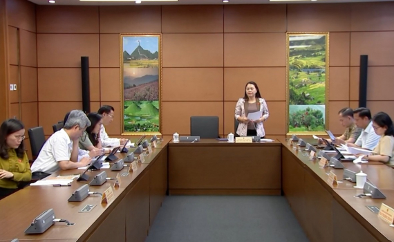 Đại biểu Quốc hội tỉnh Ninh B&igrave;nh thảo luận tổ về Dự &aacute;n Luật Ph&ograve;ng, chống bạo lực gia đ&igrave;nh (sửa đổi)