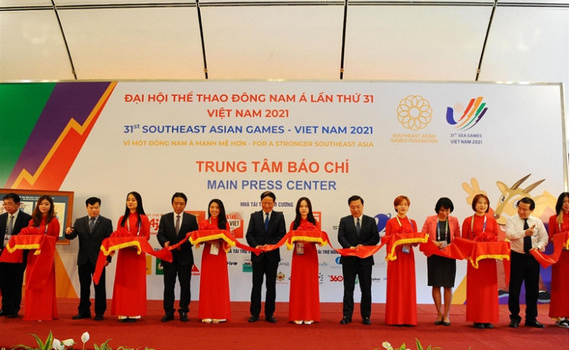 Khai trương Trung t&acirc;m b&aacute;o ch&iacute; SEA Games 31