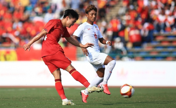 Thắng Myanmar, U22 Việt Nam gi&agrave;nh HCĐ SEA Games 32