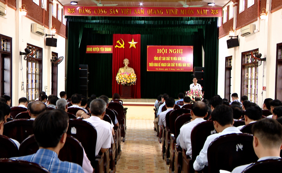 Y&ecirc;n Kh&aacute;nh triển khai kế hoạch sản xuất vụ M&ugrave;a năm 2023