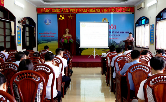 Hội nghị tập huấn, bồi dưỡng kiến thức c&ocirc;ng t&aacute;c x&acirc;y dựng n&ocirc;ng th&ocirc;n mới cho c&aacute;n bộ cấp tỉnh, cấp huyện năm 2023