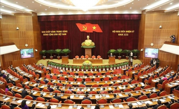 Tổng B&iacute; thư Nguyễn Ph&uacute; Trọng: Thực hiện thật tốt việc lấy phiếu t&iacute;n nhiệm đối với c&aacute;c chức danh, chức vụ l&atilde;nh đạo, quản l&yacute; trong hệ thống ch&iacute;nh trị
