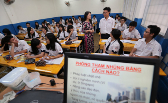 Nội dung 'ph&ograve;ng chống tham nhũng' được đưa v&agrave;o chương tr&igrave;nh giảng dạy đại học