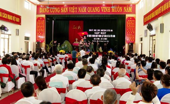 Kỷ niệm 75 năm Ng&agrave;y th&agrave;nh lập Đảng bộ x&atilde; Y&ecirc;n Sơn