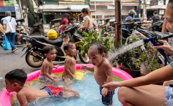 Nắng n&oacute;ng ph&aacute; vỡ kỷ lục tại Đ&ocirc;ng Nam &Aacute;