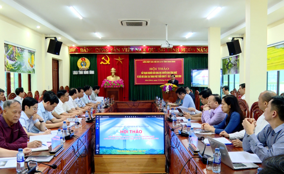 Hội thảo đẩy mạnh nghi&ecirc;n cứu khoa học, c&ocirc;ng nghệ trong ph&aacute;t triển kinh tế x&atilde; hội Ninh B&igrave;nh