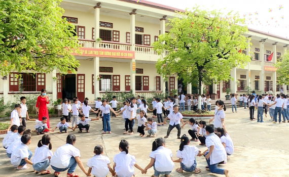 M&ocirc; h&igrave;nh trường học &ldquo;Xanh, sạch, đẹp - an to&agrave;n - hạnh ph&uacute;c&rdquo; tại huyện Y&ecirc;n M&ocirc;