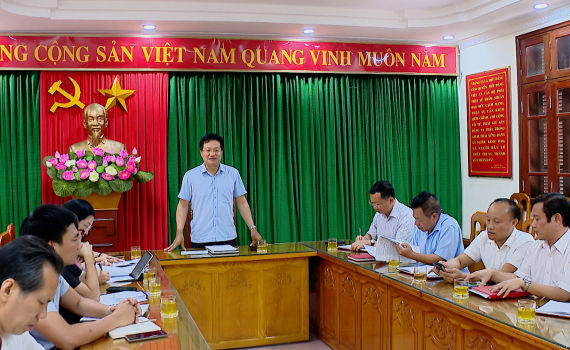 Giao ban c&ocirc;ng t&aacute;c b&aacute;o ch&iacute;, tuy&ecirc;n truyền th&aacute;ng 5/2023