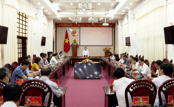 Hội nghị tổng kết c&ocirc;ng t&aacute;c ph&ograve;ng, chống thi&ecirc;n tai v&agrave; t&igrave;m kiếm cứu nạn năm 2022, triển khai nhiệm vụ năm 2023