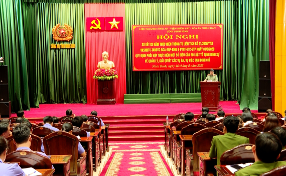 Hội nghị sơ kết 3 năm thực hiện Th&ocirc;ng tư li&ecirc;n tịch số 01