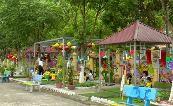 Hoa Lư x&acirc;y dựng trường học xanh - sạch - đẹp, an to&agrave;n, hạnh ph&uacute;c