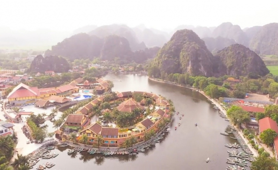 Hoa Lư ph&aacute;t triển du lịch trong x&acirc;y dựng n&ocirc;ng th&ocirc;n mới