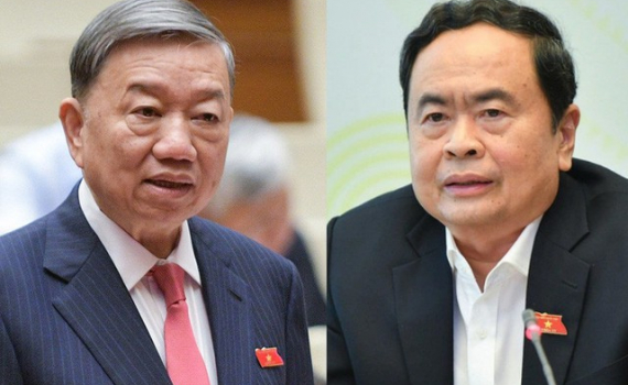 Trung ương giới thiệu đồng ch&iacute; T&ocirc; L&acirc;m l&agrave;m Chủ tịch nước, đồng ch&iacute; Trần Thanh Mẫn l&agrave;m Chủ tịch Quốc hội