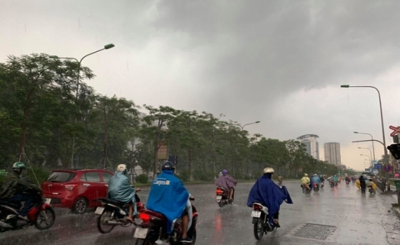 Thời tiết h&ocirc;m nay (20-5): Ng&agrave;y đầu tuần H&agrave; Nội mưa d&ocirc;ng
