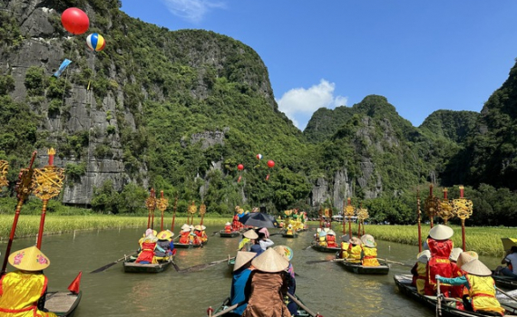 Nhiều n&eacute;t mới lạ, đặc sắc tại Tuần Du lịch Ninh B&igrave;nh năm 2024