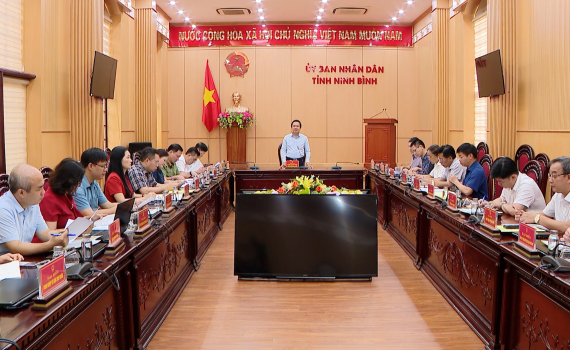 Họp Ban Tổ chức Tuần Du lịch Ninh B&igrave;nh năm 2024