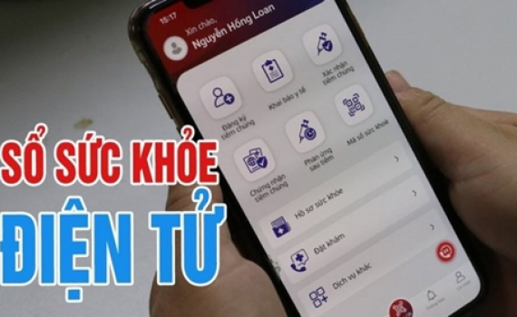 Th&iacute; điểm "Sổ sức khỏe điện tử" phục vụ t&iacute;ch hợp tr&ecirc;n ứng dụng VNelD