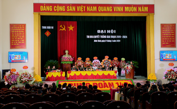 Trung đo&agrave;n 140 tổ chức Đại hội thi đua Quyết thắng giai đoạn 2019-2024