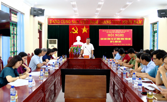 Y&ecirc;n M&ocirc; tập trung ho&agrave;n thiện hồ sơ x&eacute;t c&ocirc;ng nhận huyện đạt chuẩn NTM n&acirc;ng cao