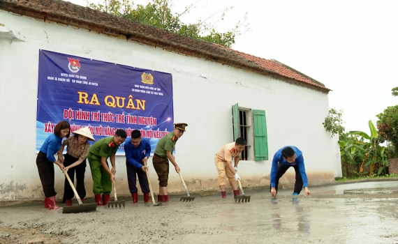 Huyện đo&agrave;n Y&ecirc;n Kh&aacute;nh ra qu&acirc;n chiến dịch &ldquo;Thanh ni&ecirc;n t&igrave;nh nguyện h&egrave; năm 2024&rdquo;